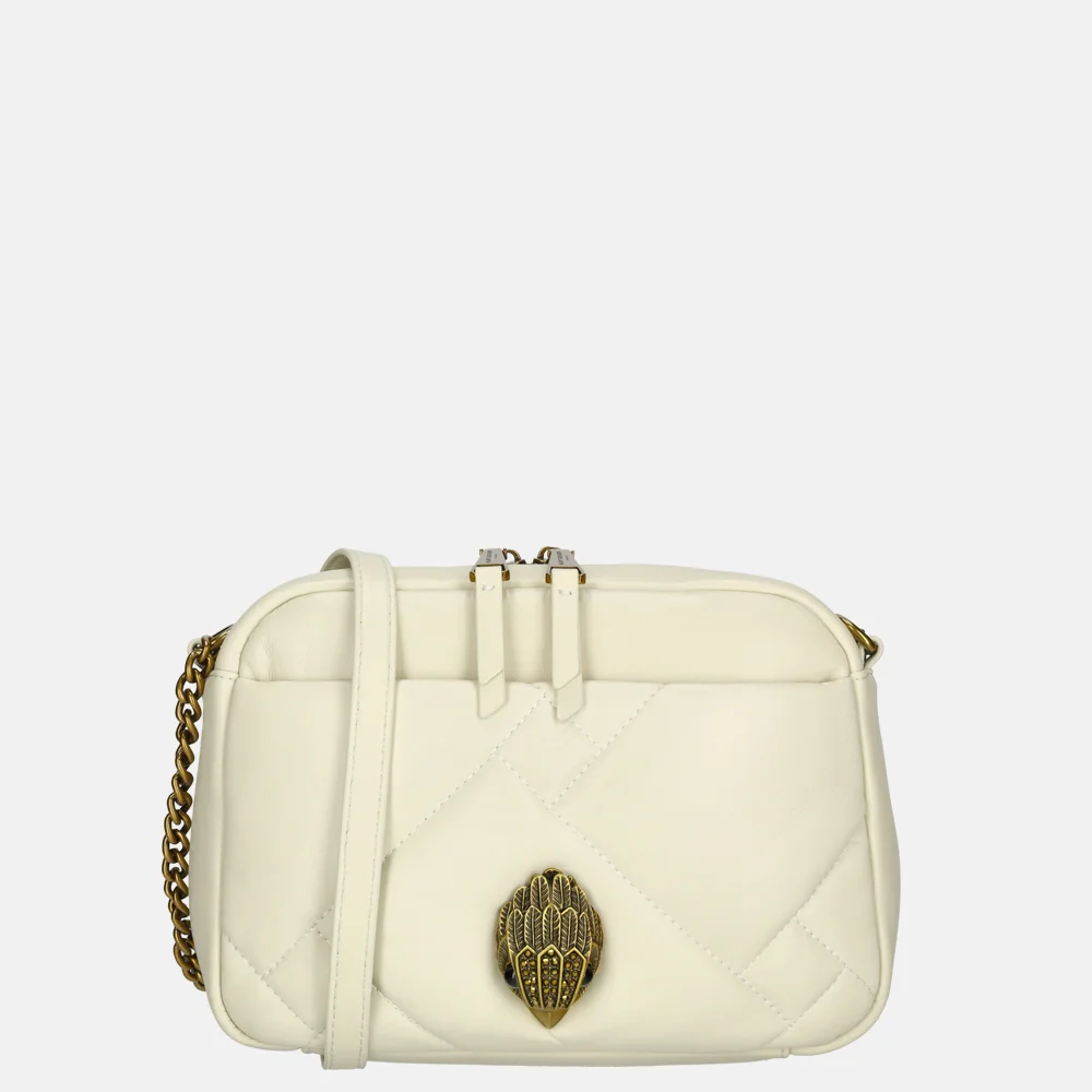 Kurt Geiger Kensington puff camera crossbody tas bone